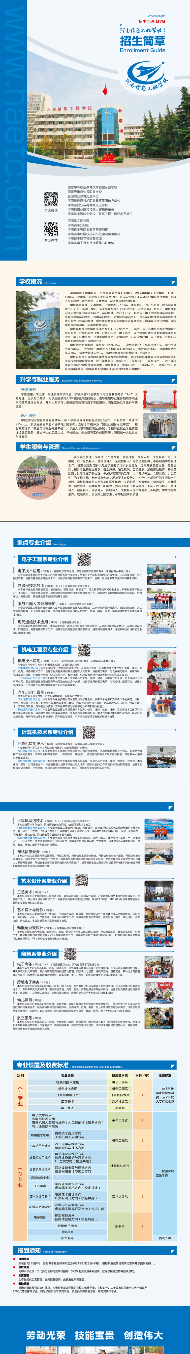 河南信息工程學(xué)校2021年招生簡章